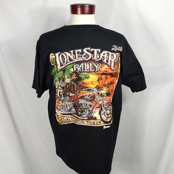 Lonestar Rally 2008 Men's Tee - Picture 2 of 8